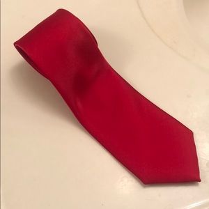 Shiny Red Tie